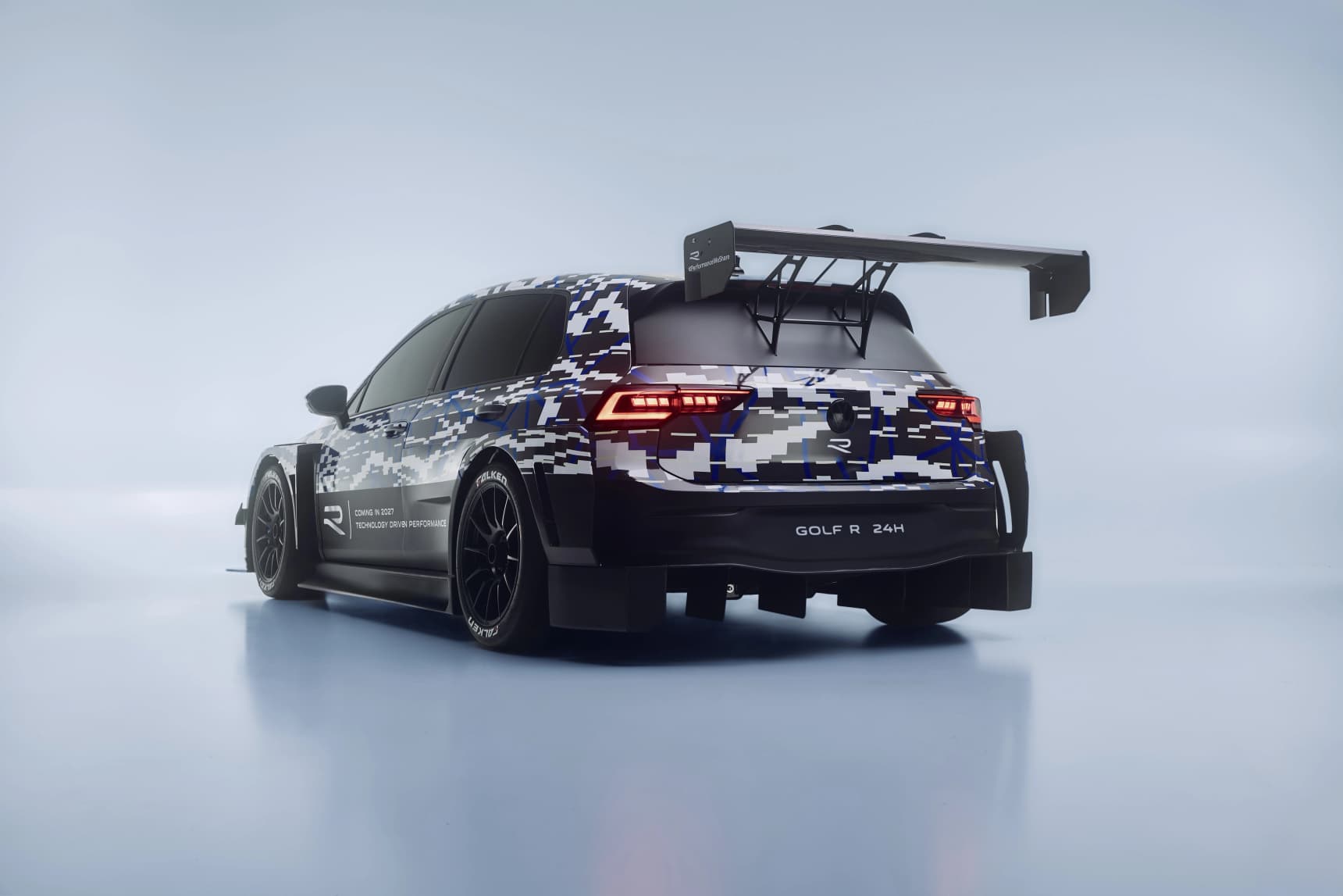 Volkswagen R confirms the Golf R 24H. And yes, the Nürburgring teaser was exactly what we hoped for