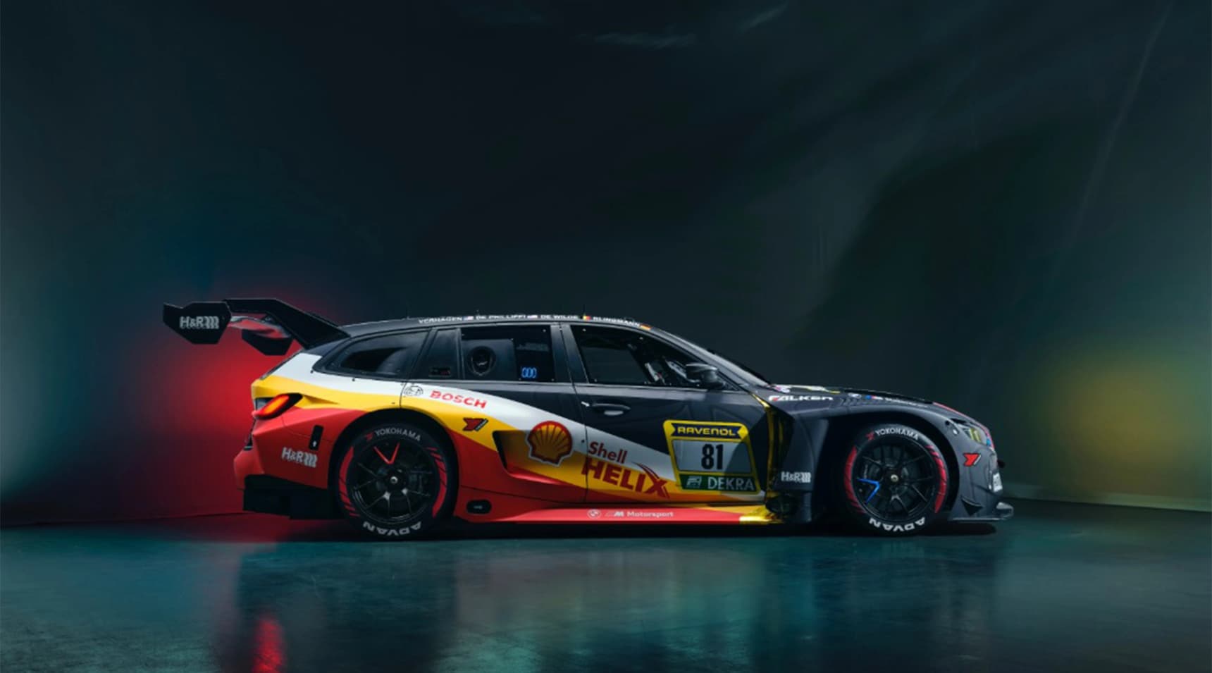 BMW M Motorsport has revealed the final race livery of the BMW M3 Touring 24H