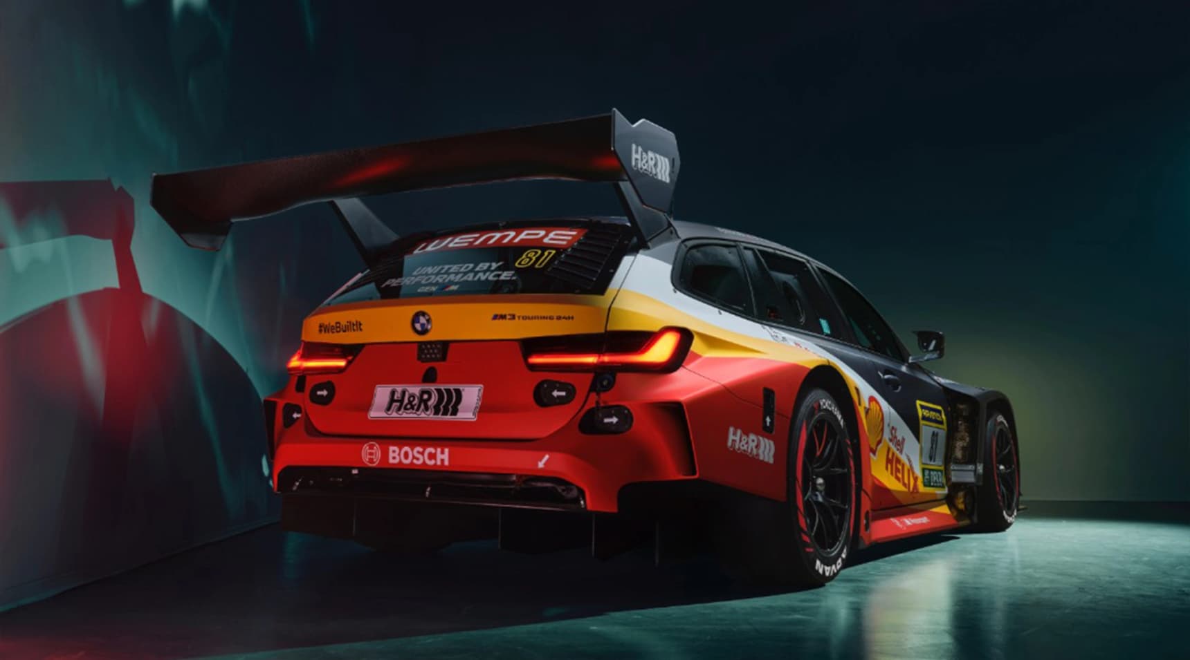 BMW M Motorsport has revealed the final race livery of the BMW M3 Touring 24H