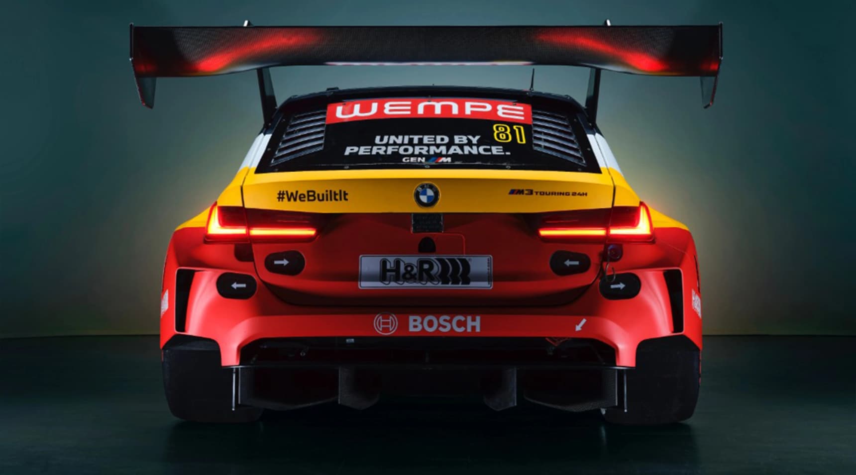 BMW M Motorsport has revealed the final race livery of the BMW M3 Touring 24H