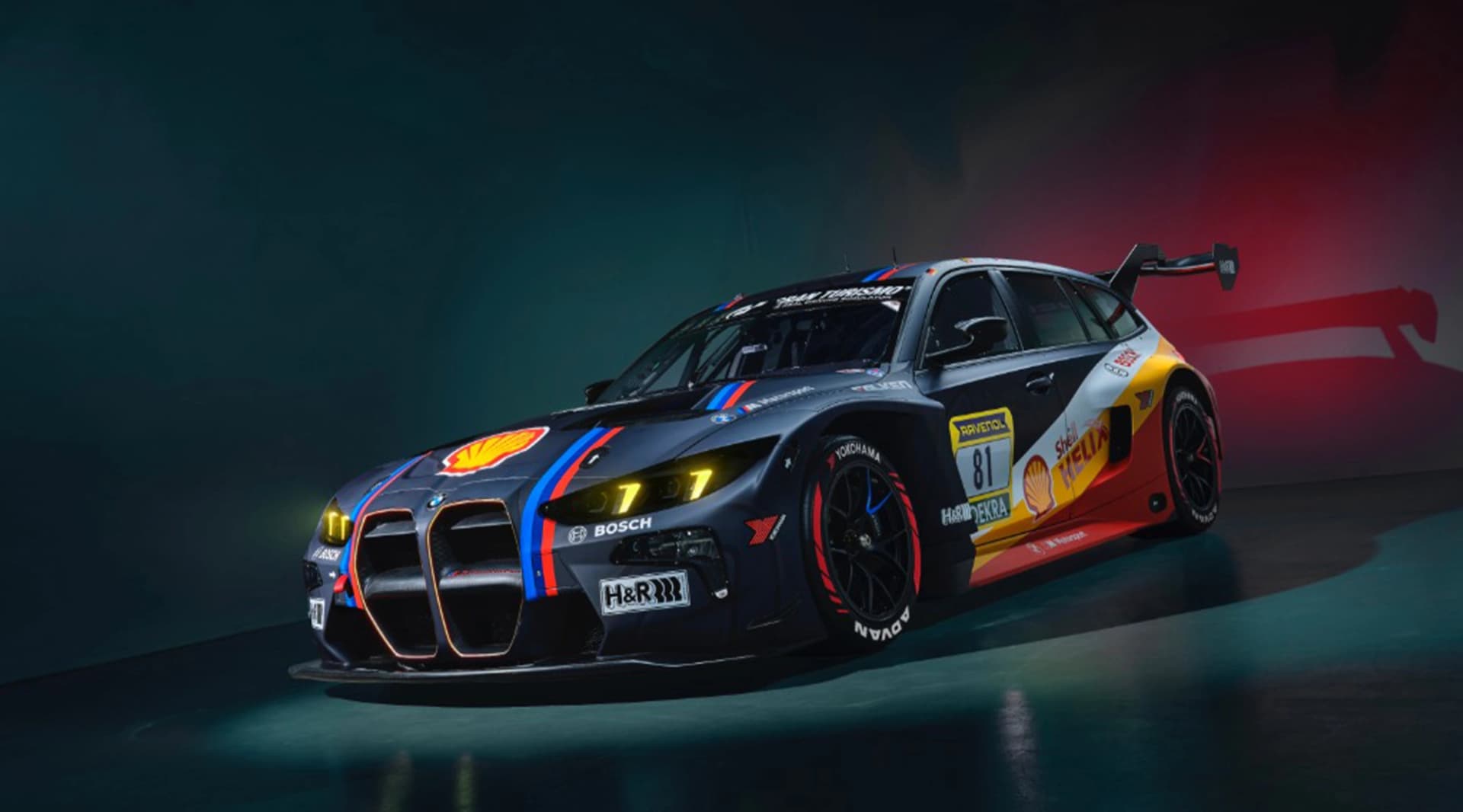 BMW M Motorsport has revealed the final race livery of the BMW M3 Touring 24H