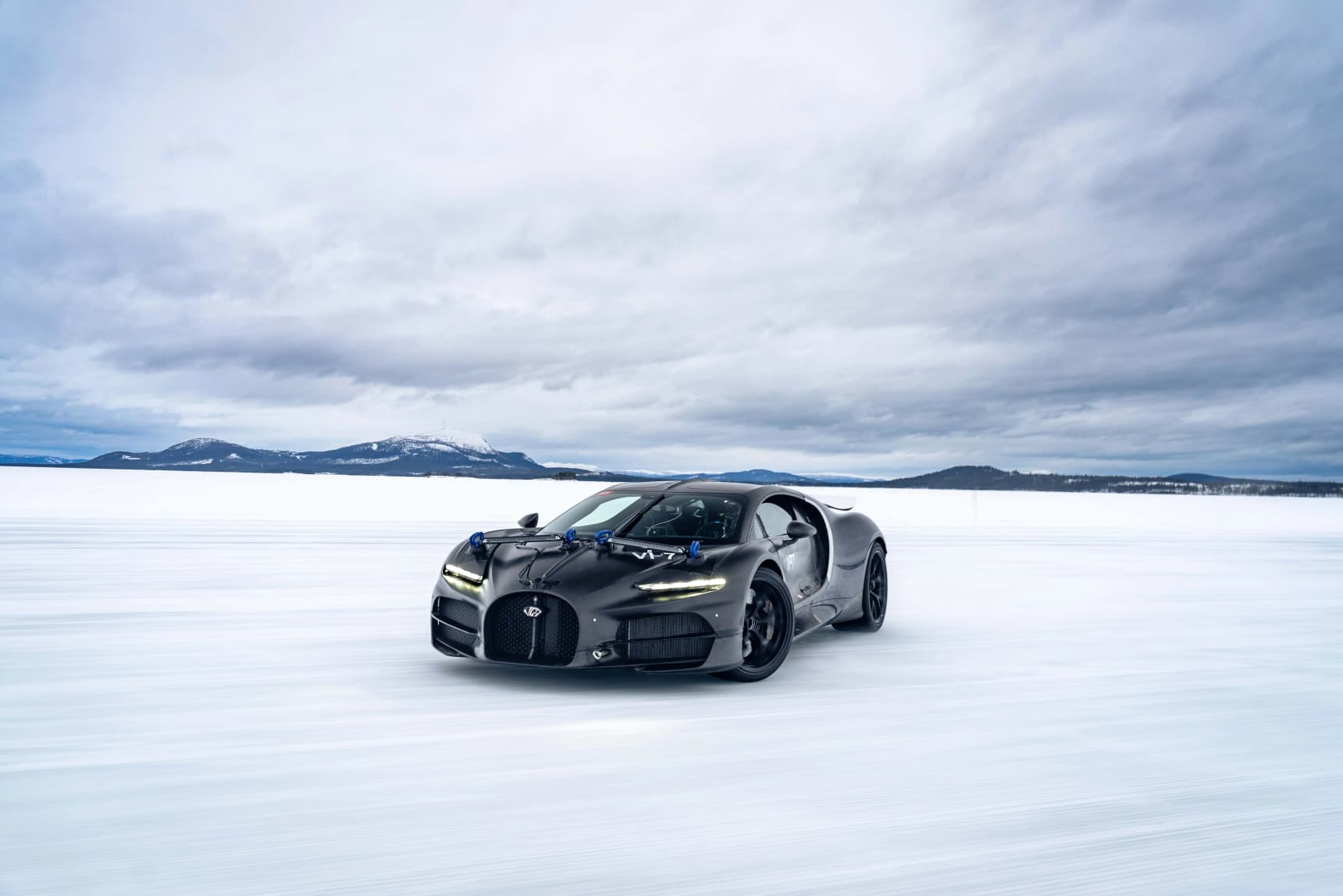 Bugatti Tourbillon undergoes extreme winter testing in Sweden