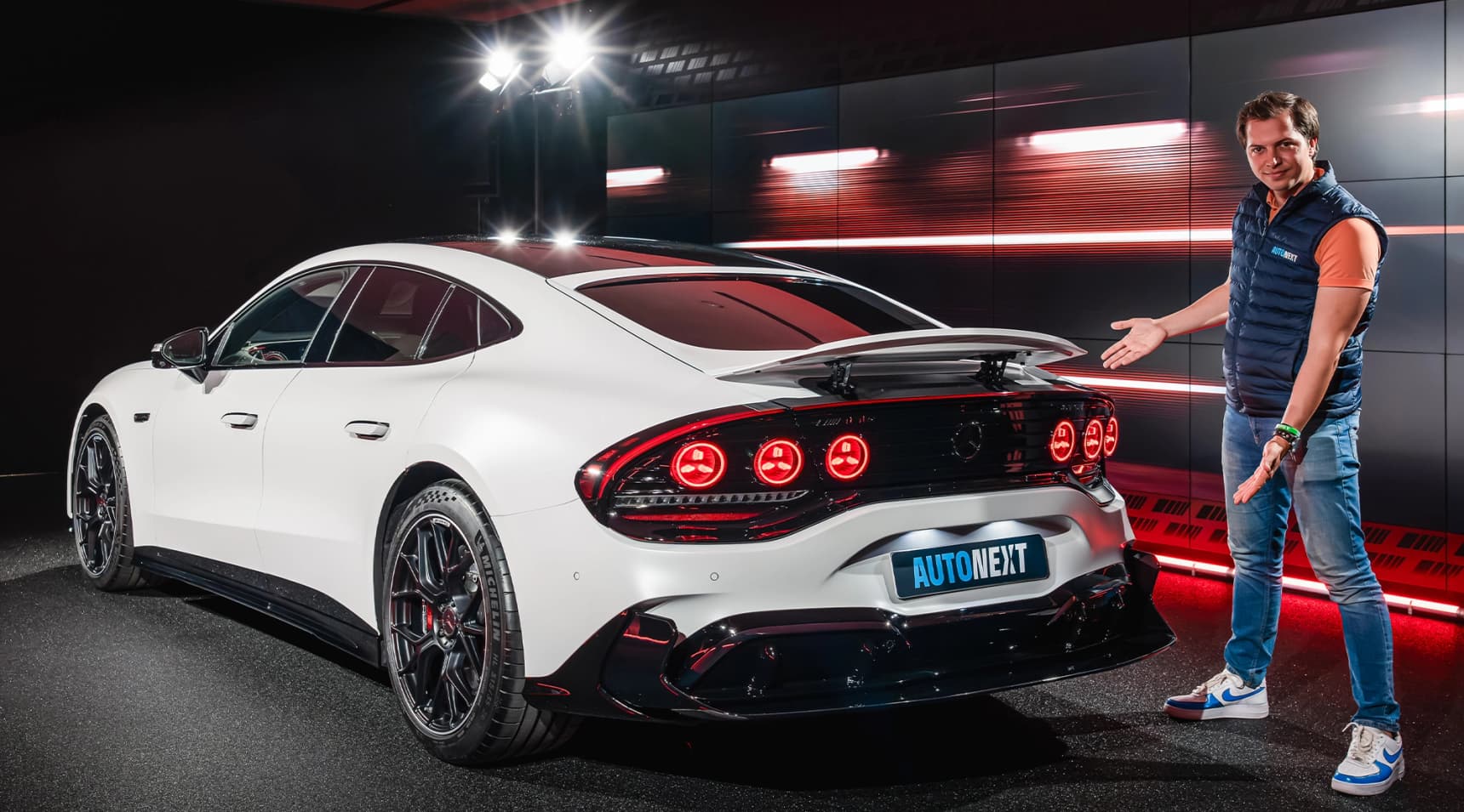 2026 Mercedes-AMG GT 4-Door Coupé Rear White