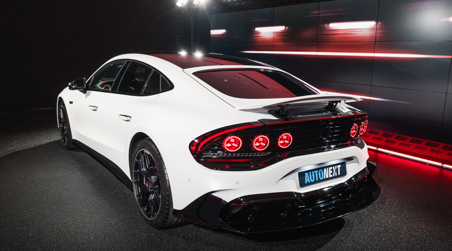 2026 Mercedes-AMG GT 4-Door Coupé Rear white