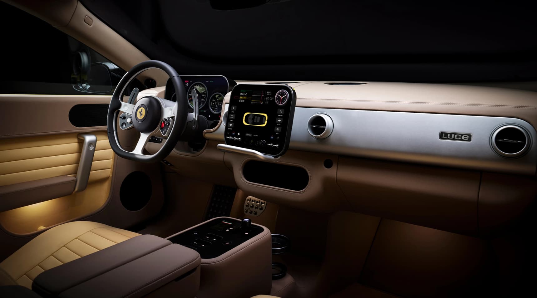 It’s finally here: meet the Ferrari Luce, Maranello’s first ever fully electric car