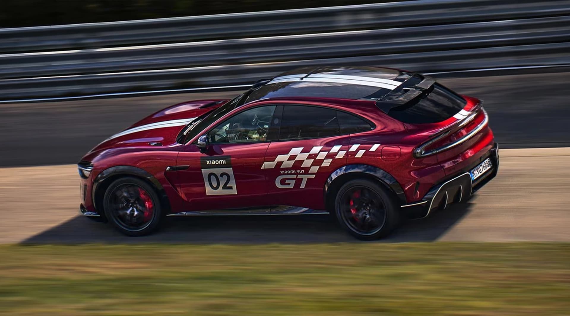 Xiaomi YU7 GT beats Audi RS Q8 Nürburgring SUV record