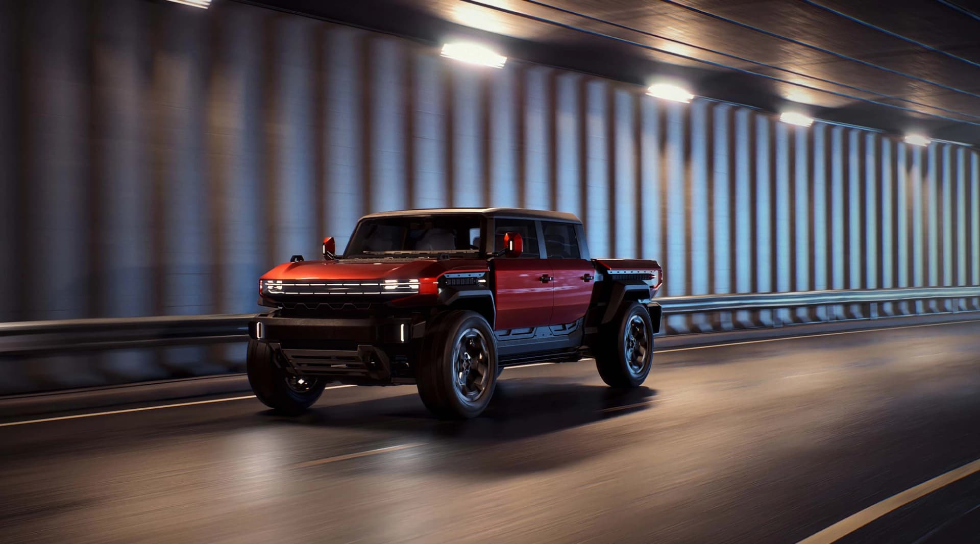 GMC Hummer X concepts preview smaller electric off-road EVs