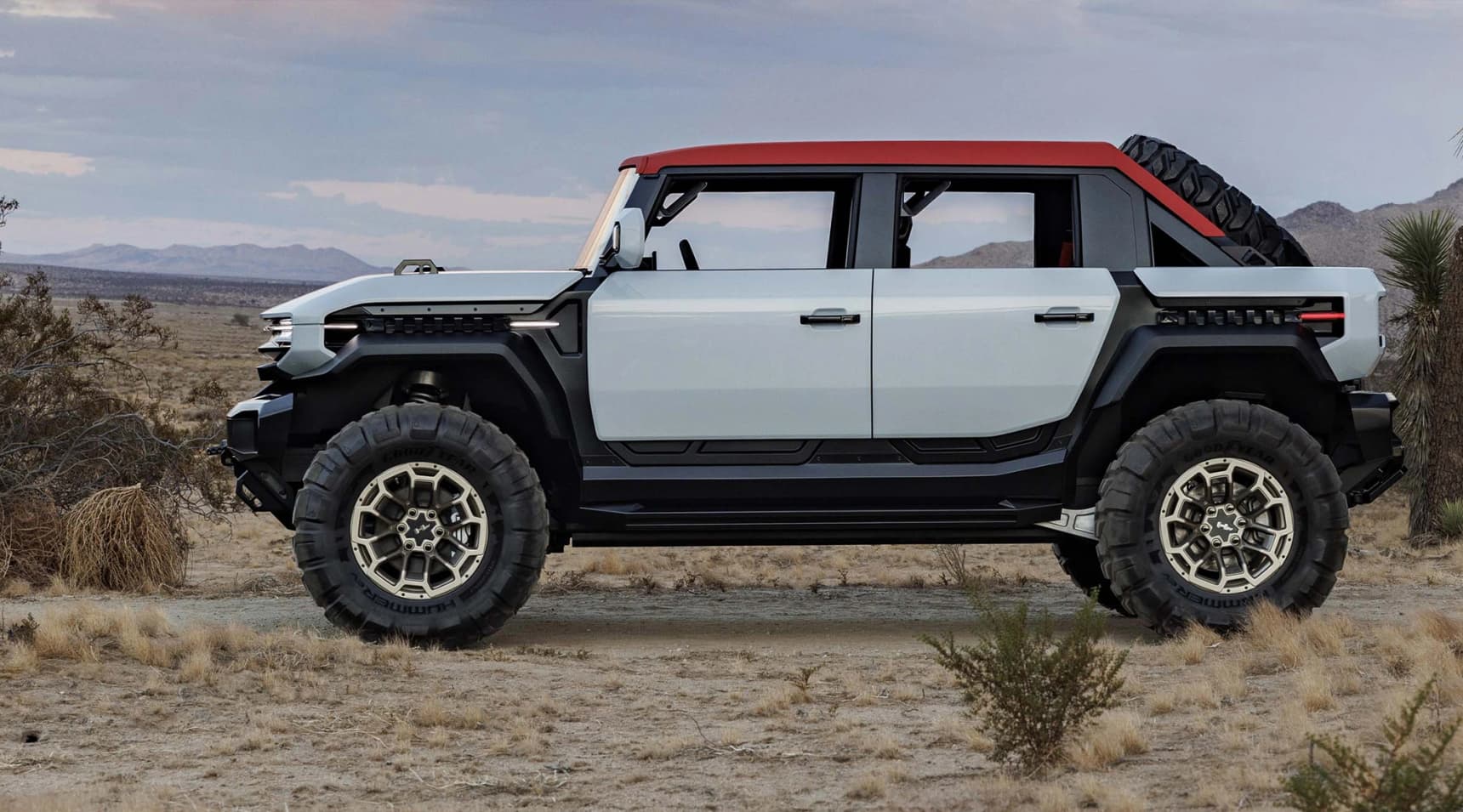 GMC Hummer X concepts preview smaller electric off-road EVs