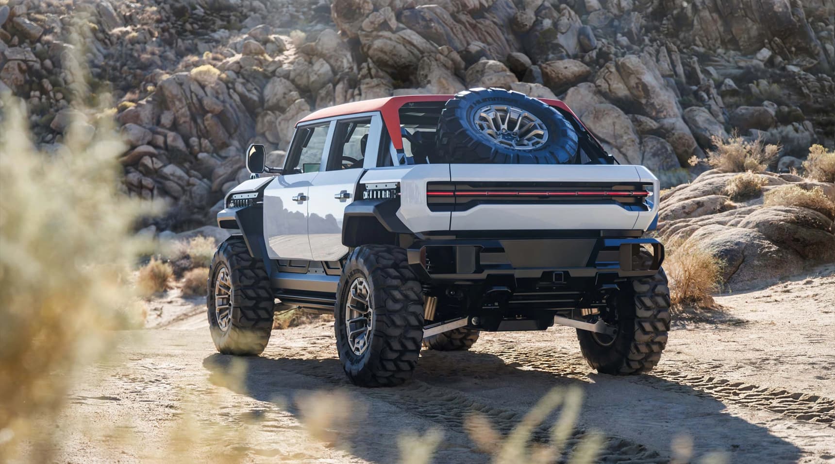 GMC Hummer X concepts preview smaller electric off-road EVs