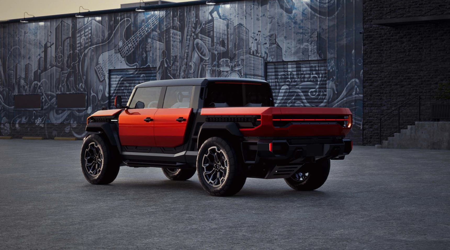 GMC Hummer X concepts preview smaller electric off-road EVs
