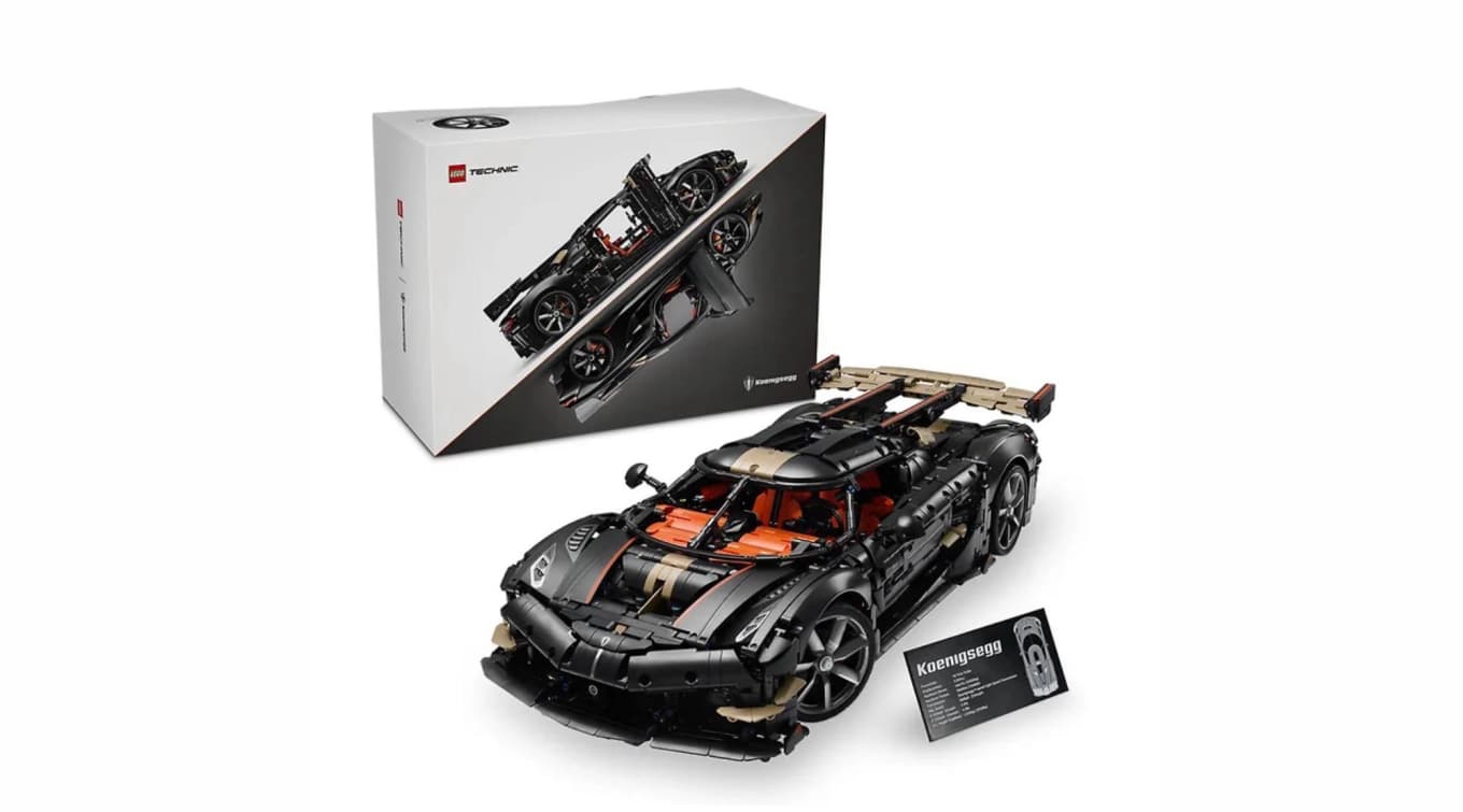 LEGO Technic Koenigsegg Sadair's Spear: 4,104 pieces at €449.99