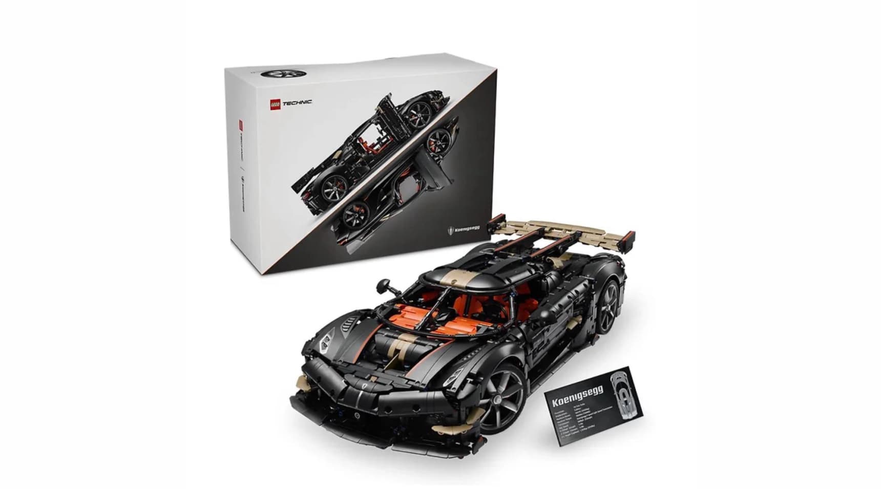 LEGO Technic's biggest hypercar yet is a Koenigsegg, and it arrives on 1 July