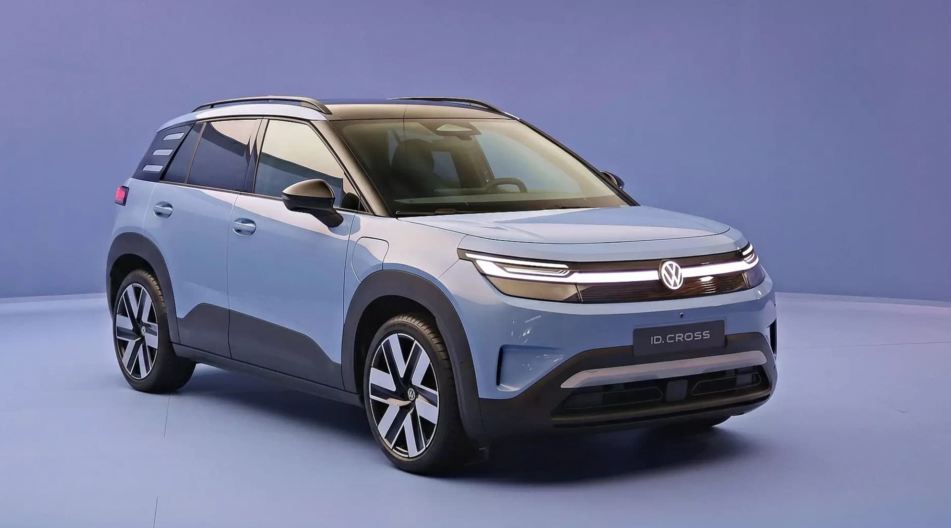 Leaked photos show the Volkswagen ID. Cross, and it barely changed from the concept
