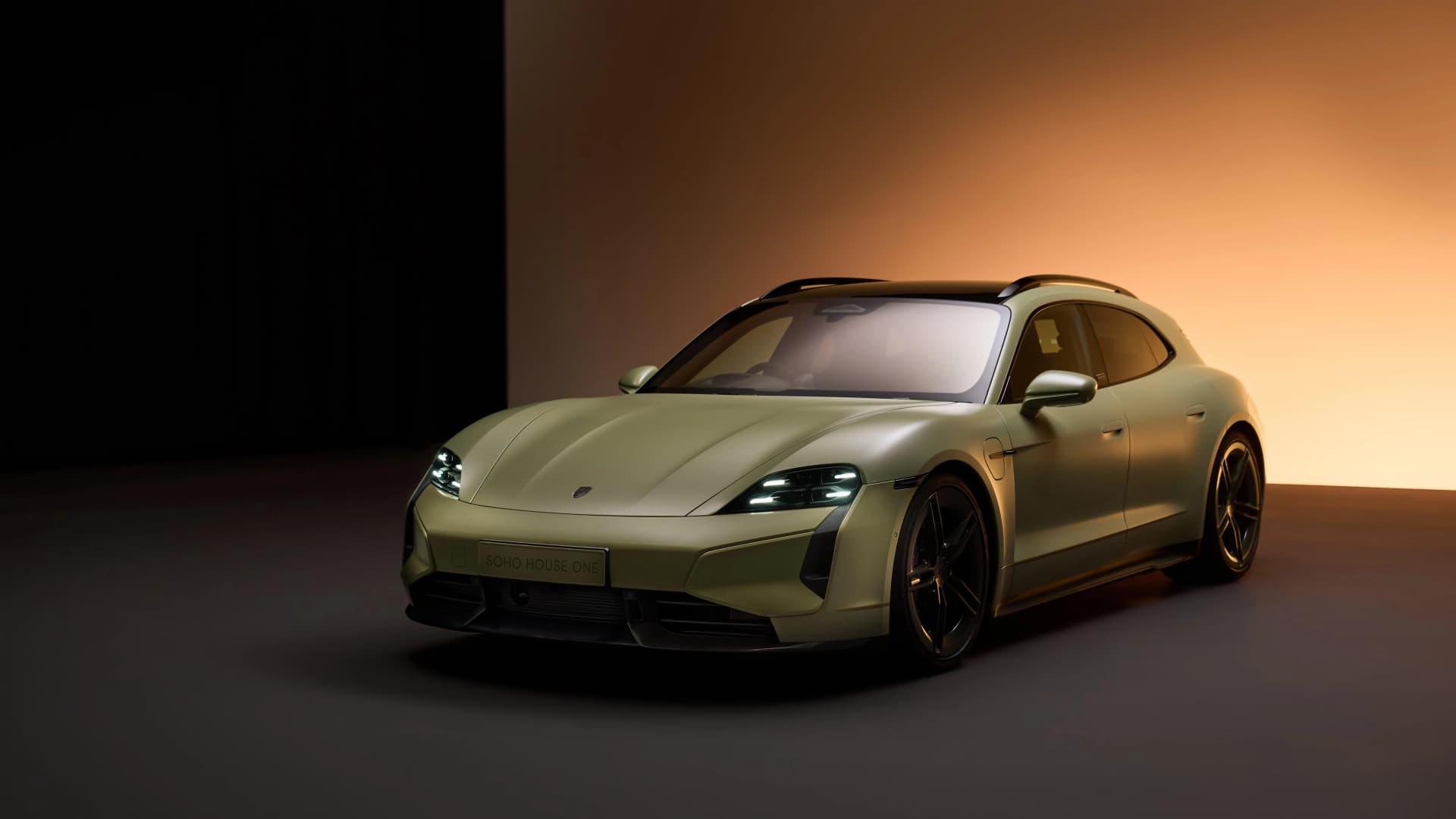 Porsche teamed up with Soho House for a one-off 952 hp Taycan