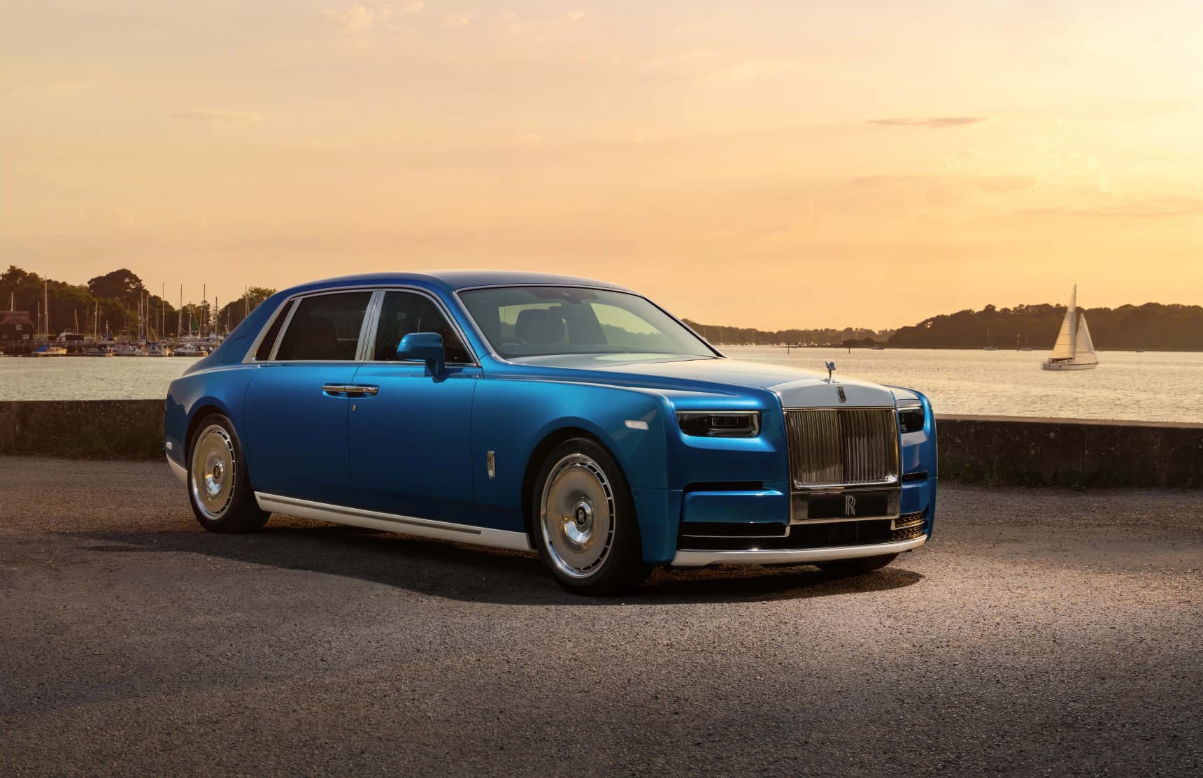Rolls-Royce built a one-off Phantom that's basically a yacht for the road