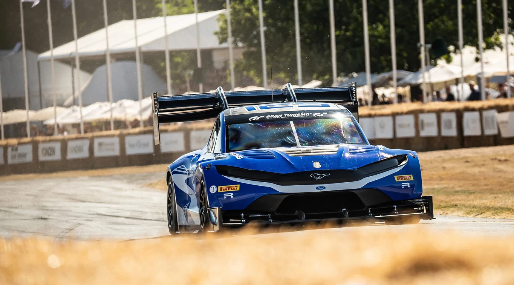 Romain Dumas wins a third straight Goodwood shootout, with EVs on top