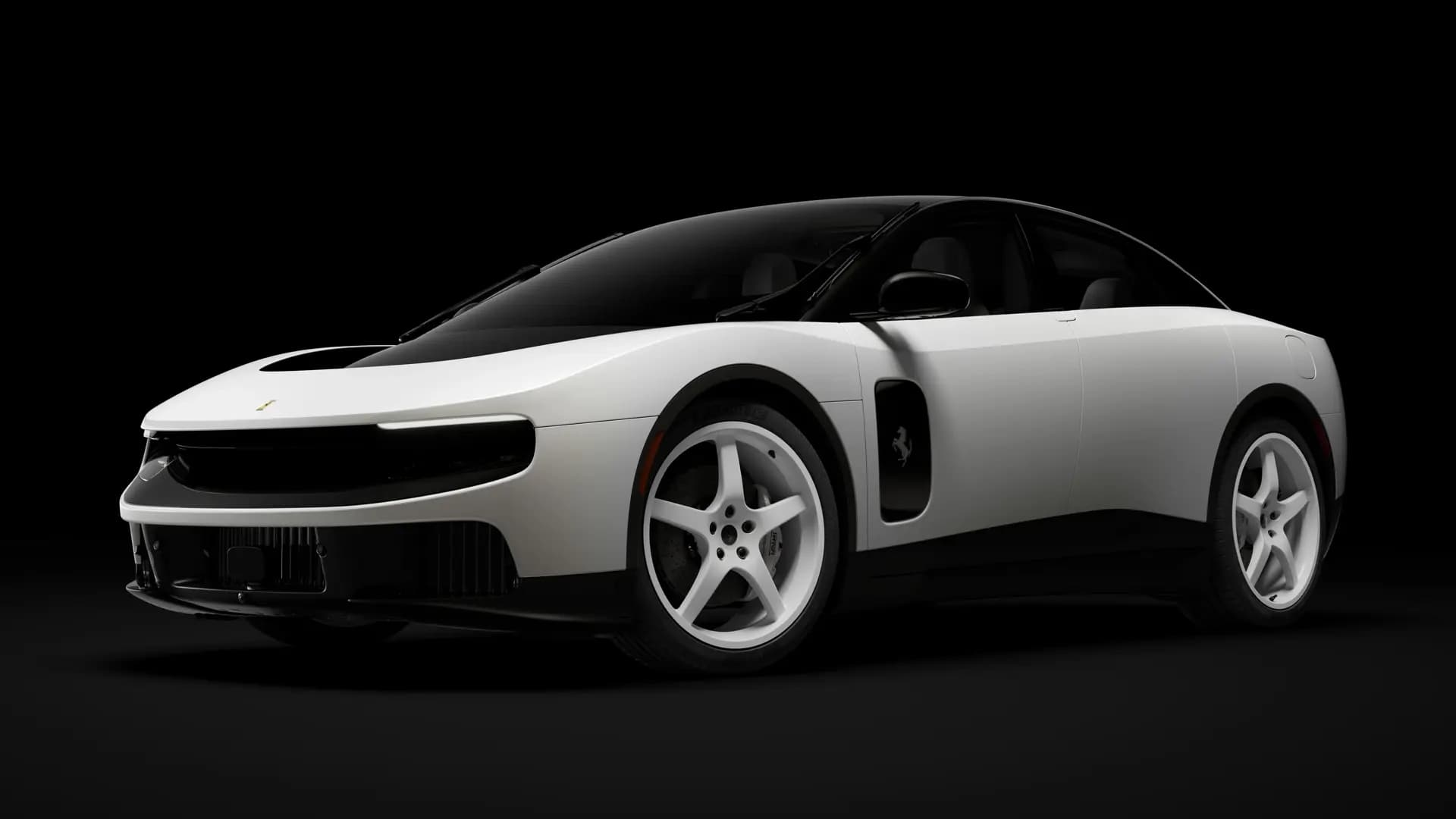 The first Ferrari Luce heads to auction, with every cent going to charity