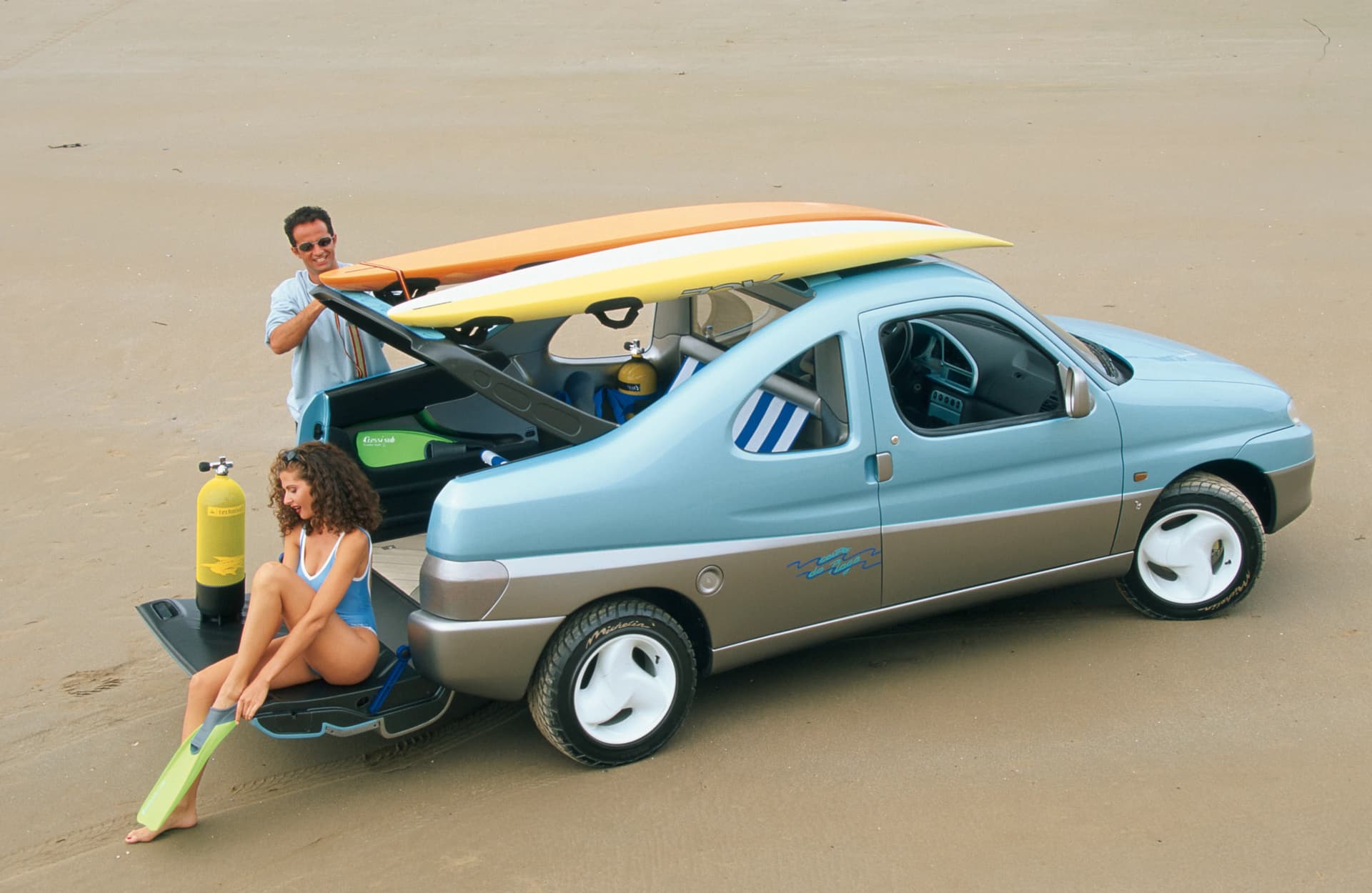 Do you remember the Berlingo that Citroen turned into a beach car?
