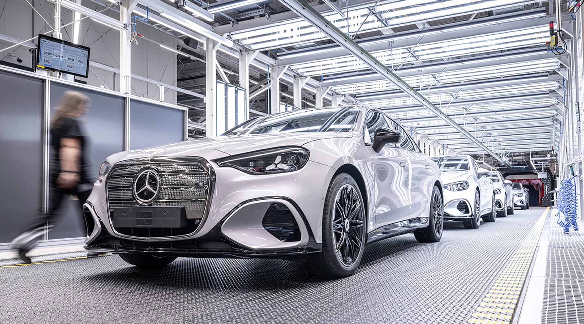 Mercedes now builds the electric C-Class in Hungary, and Germany is feeling it