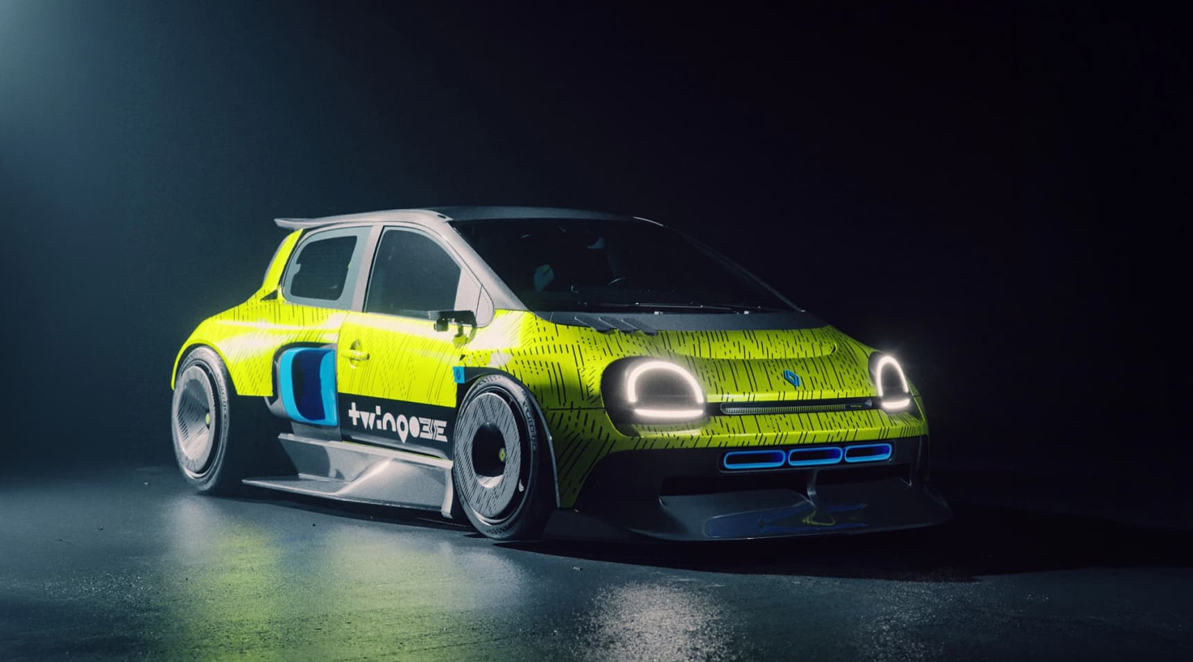 Someone rendered a Twingo Turbo 3E, and Renault UK started a petition for it