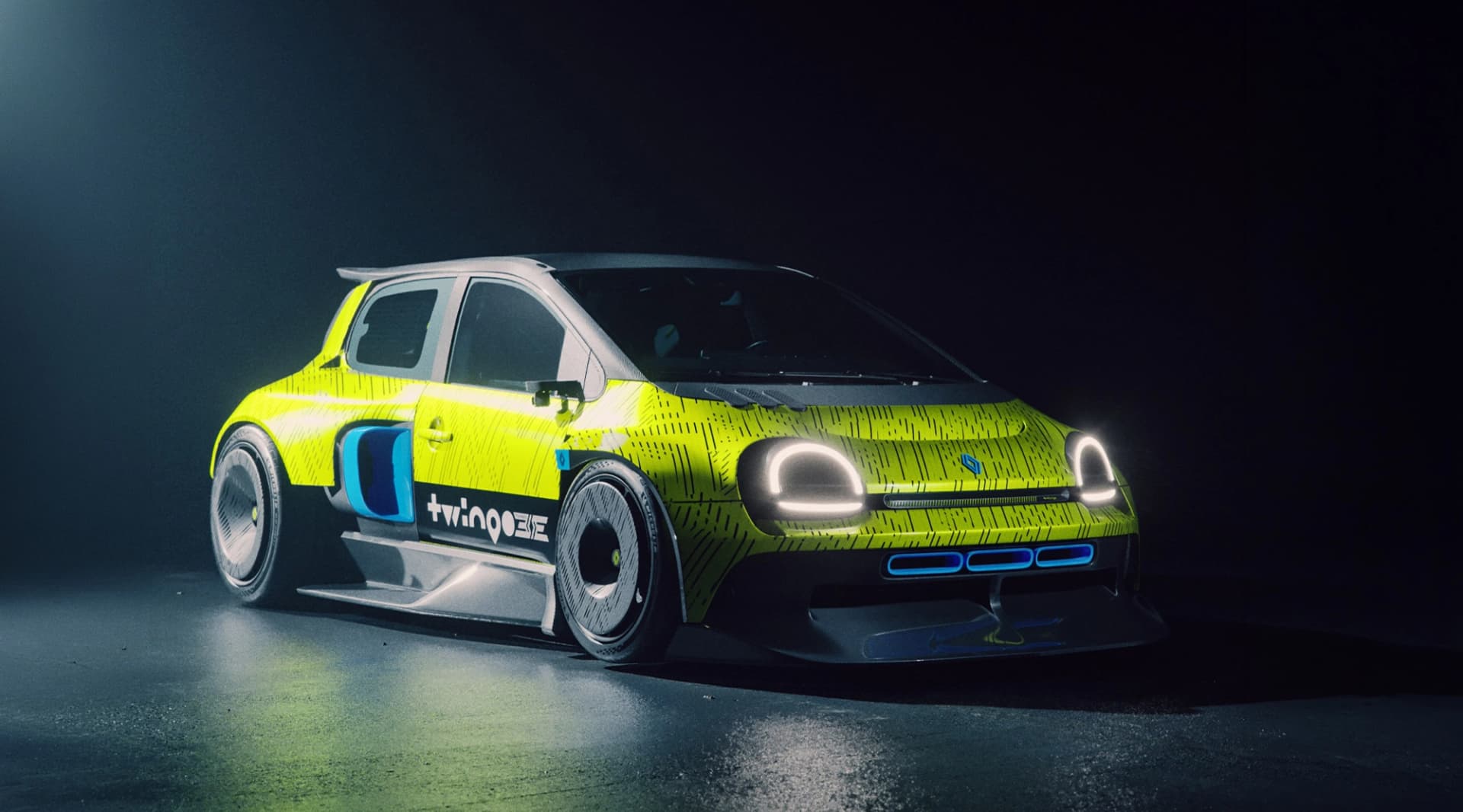 Someone rendered a Twingo Turbo 3E, and Renault UK started a petition for it