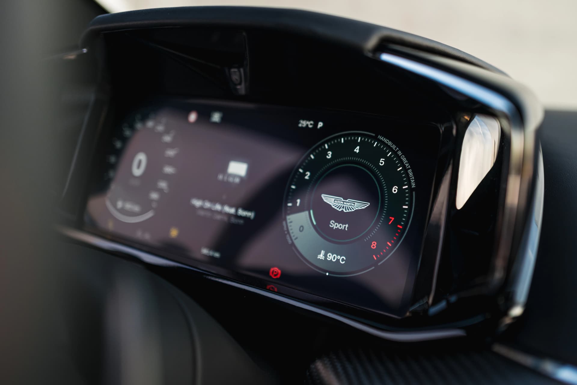 Apple now runs the whole dashboard, and we tried it in an Aston Martin Vantage