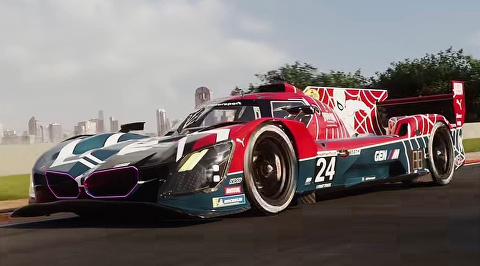 M Hybrid V8 Your friendly neighborhood BMW just wrapped itself in Spider-Man