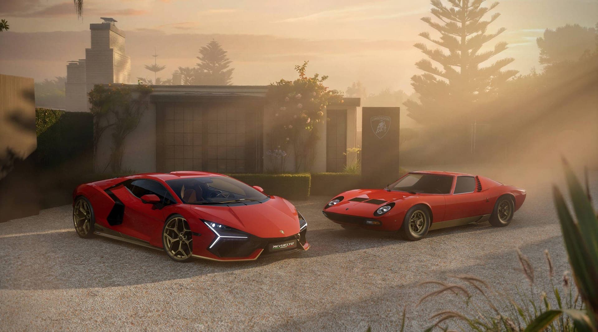 Lamborghini throws the Miura a 60th birthday party, and invites only 99 guests