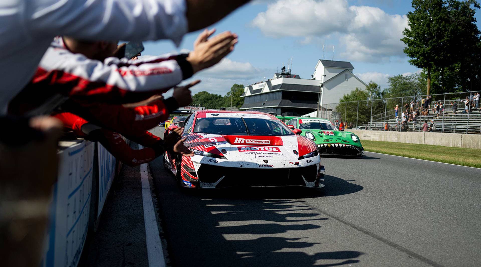 The Temerario GT3 was last in practice, and won its first race two days later