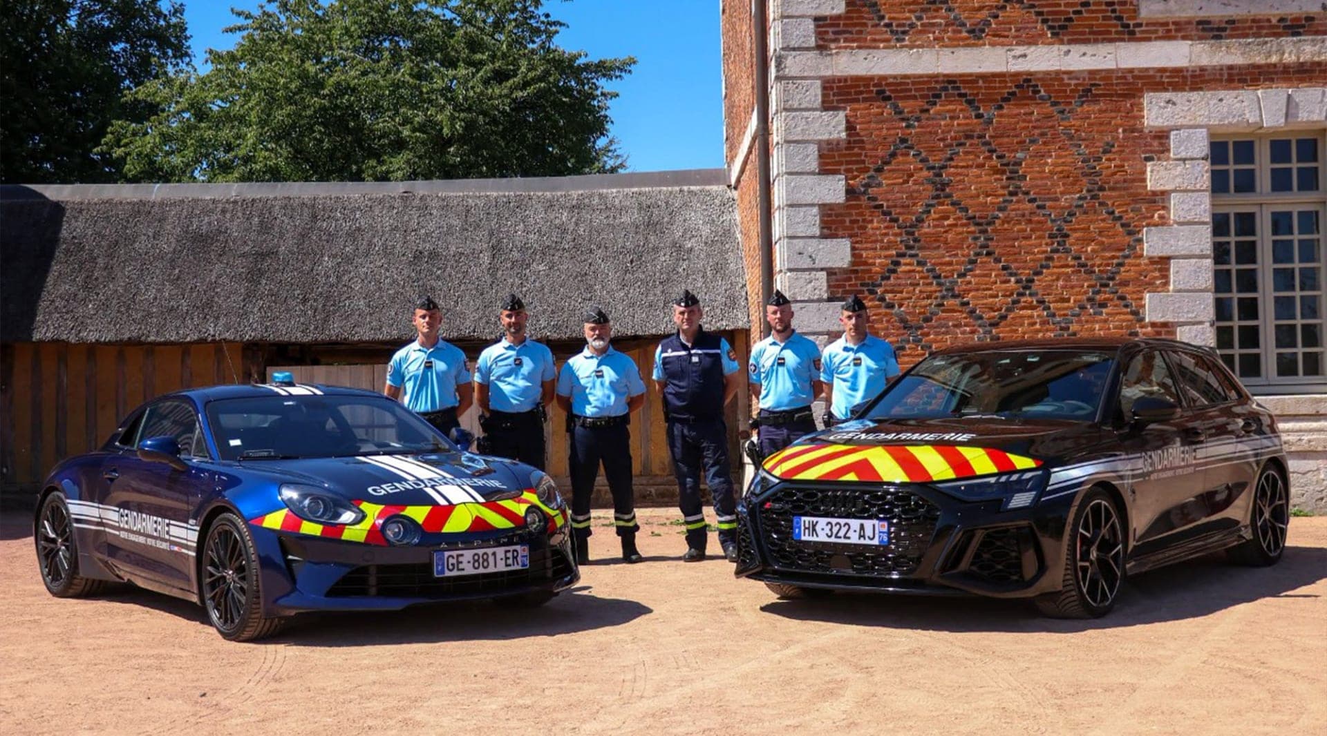 A drug trafficker's Audi RS3 was seized, and now the gendarmerie drives it instead