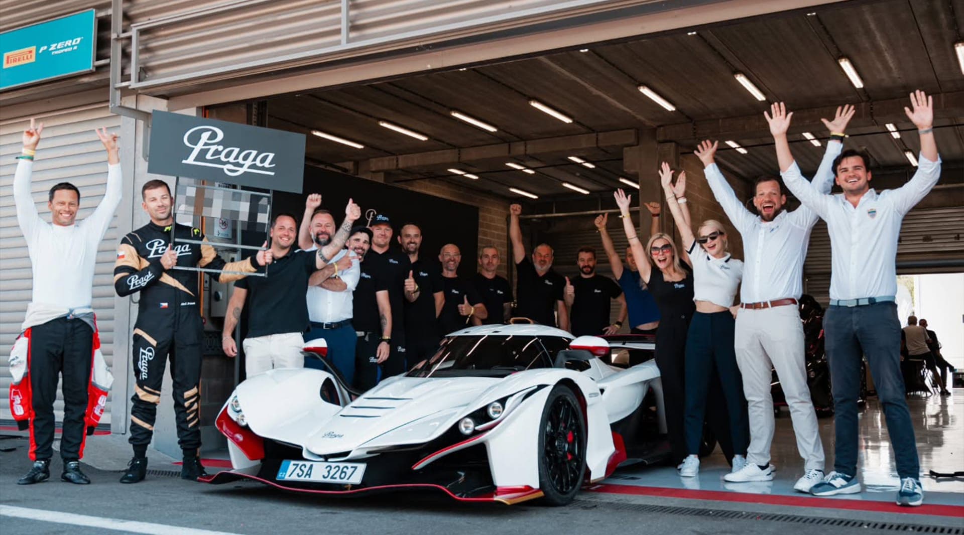 Praga Bohema Spa Lap Record
