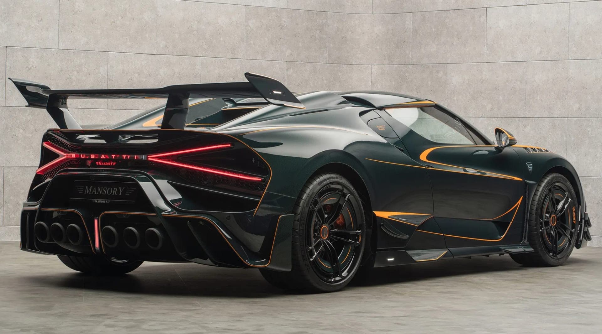 Mansory turned an elegant Bugatti Mistral into its most expensive creation ever