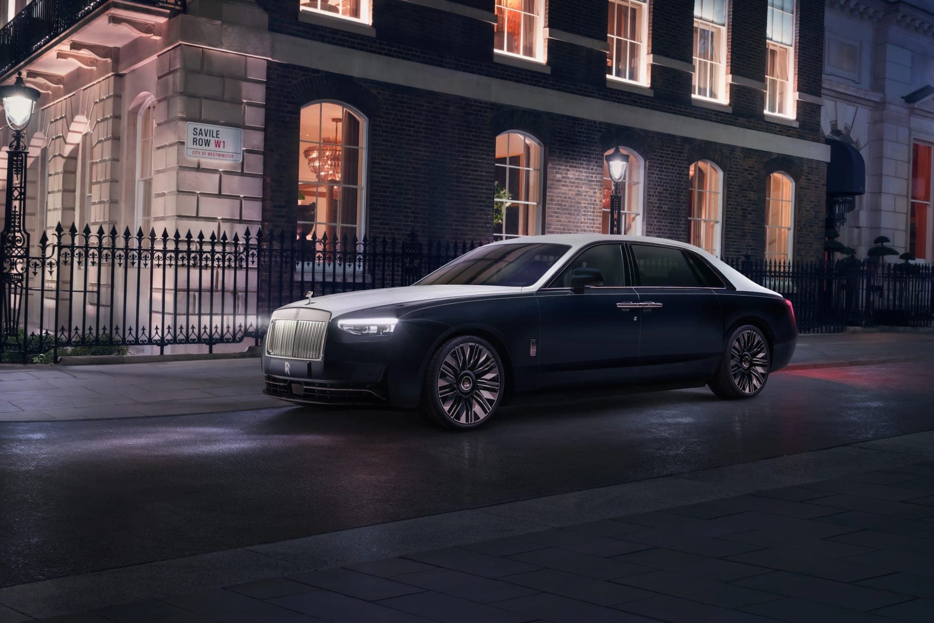 Rolls-Royce turned a Ghost into a tailored suit, right down to the hidden lining