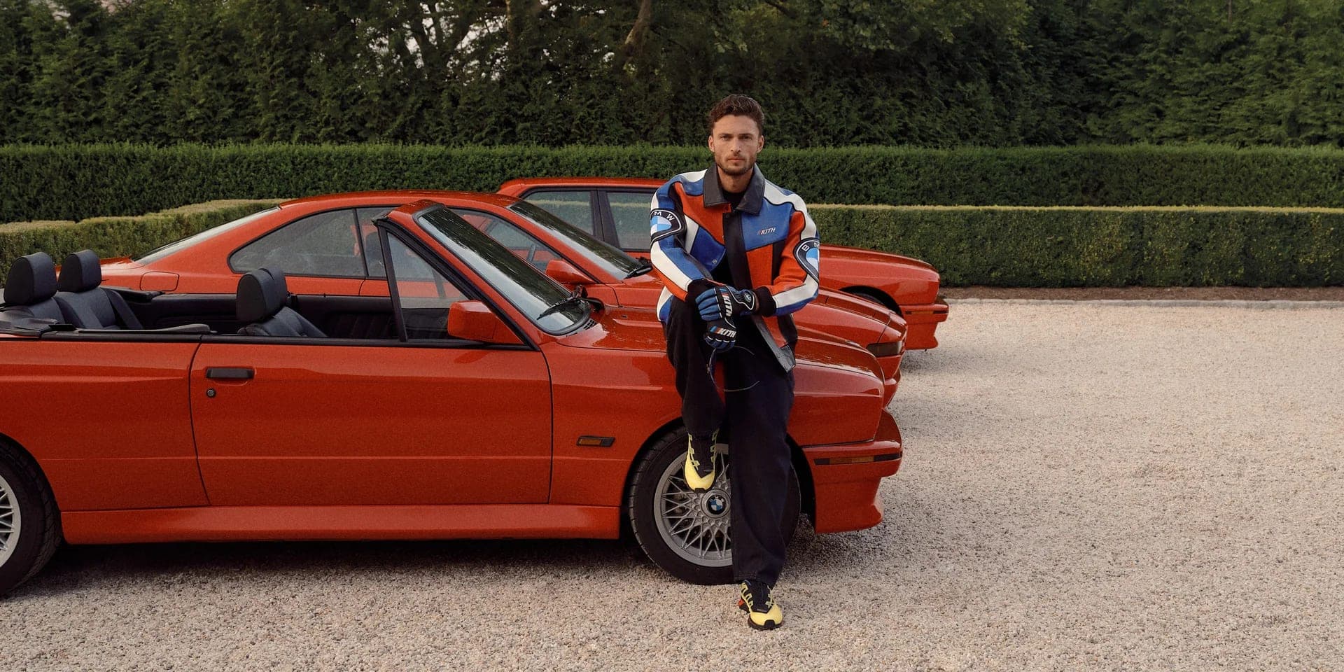 BMW's most talked-about release this month is a wardrobe, built around a 1972 coupe