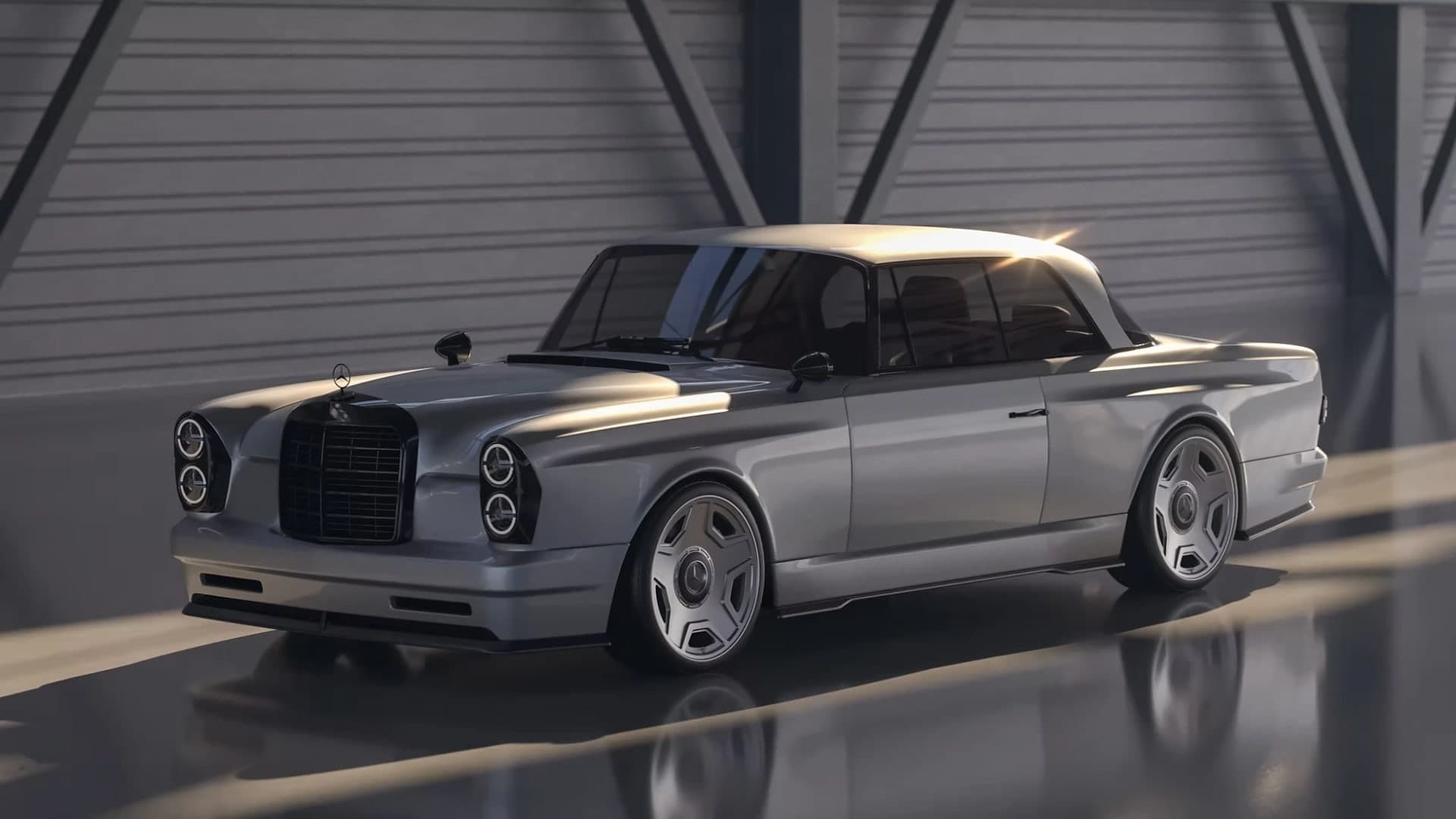 This 1960s Mercedes hides the twin-turbo V8 AMG just walked away from