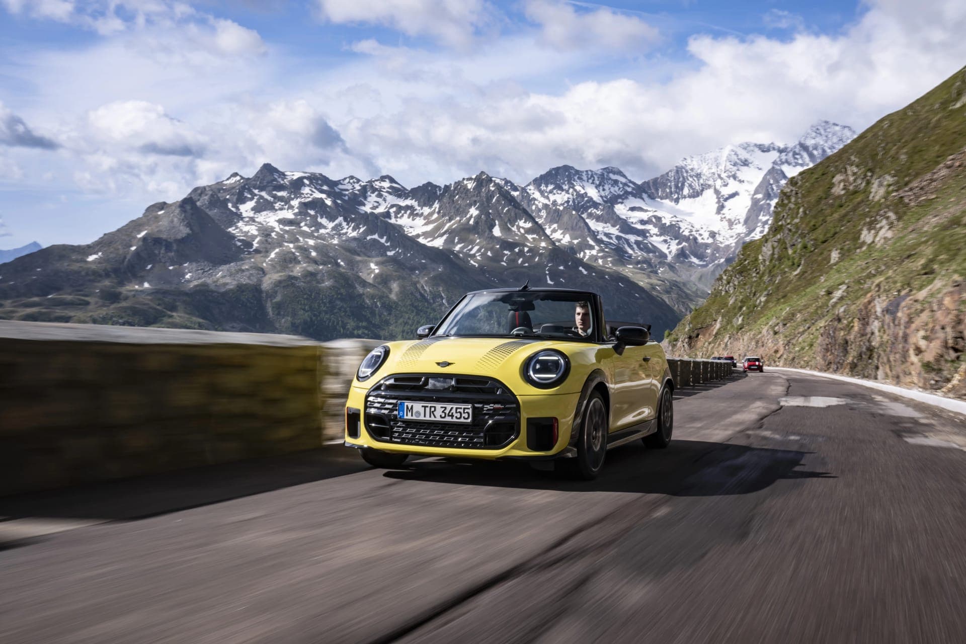 MINI wheels out its 231 hp petrol convertible again, with nothing new but a very loud yellow