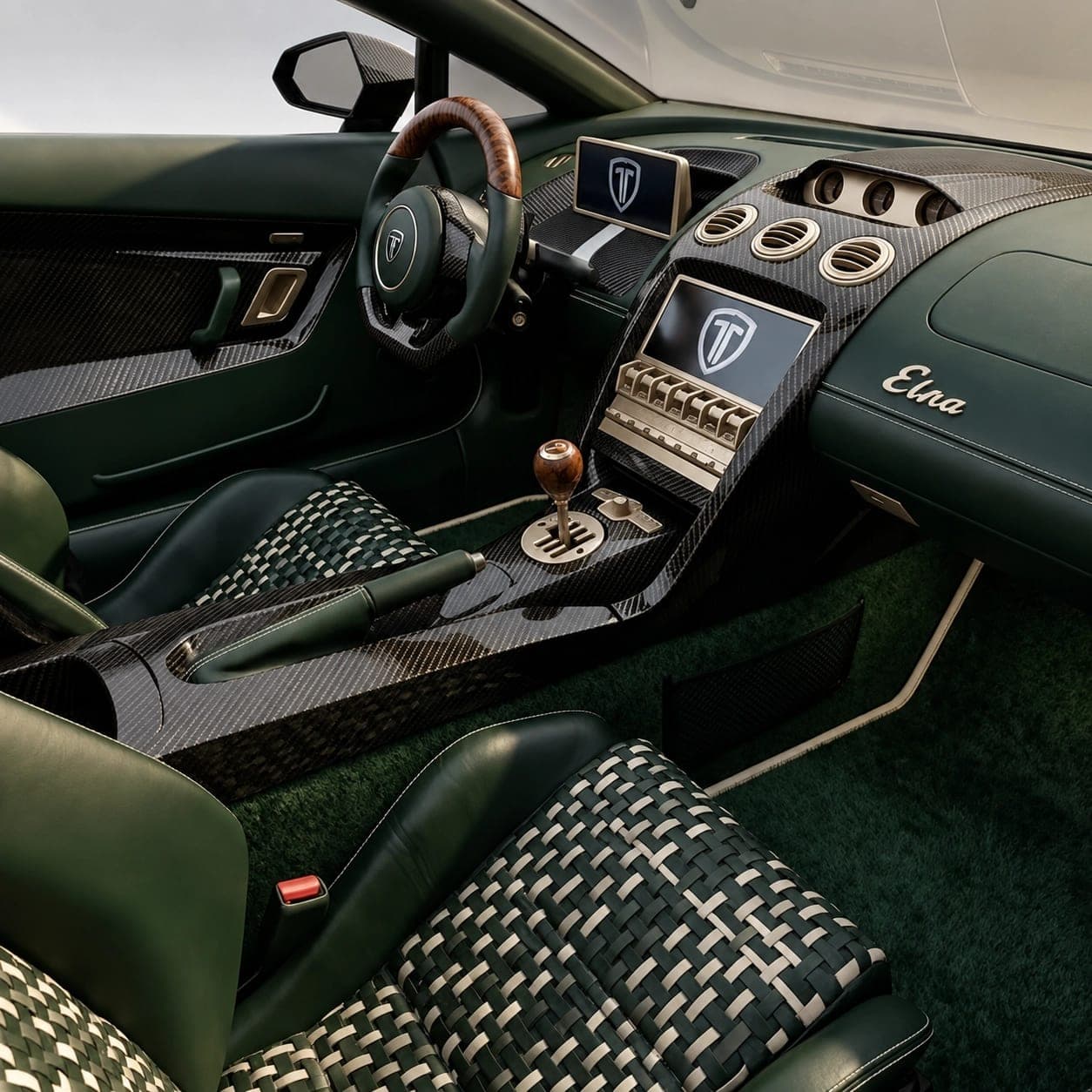 The Tedson Etna's cabin is a war on touchscreens, fought with an open-gate manual