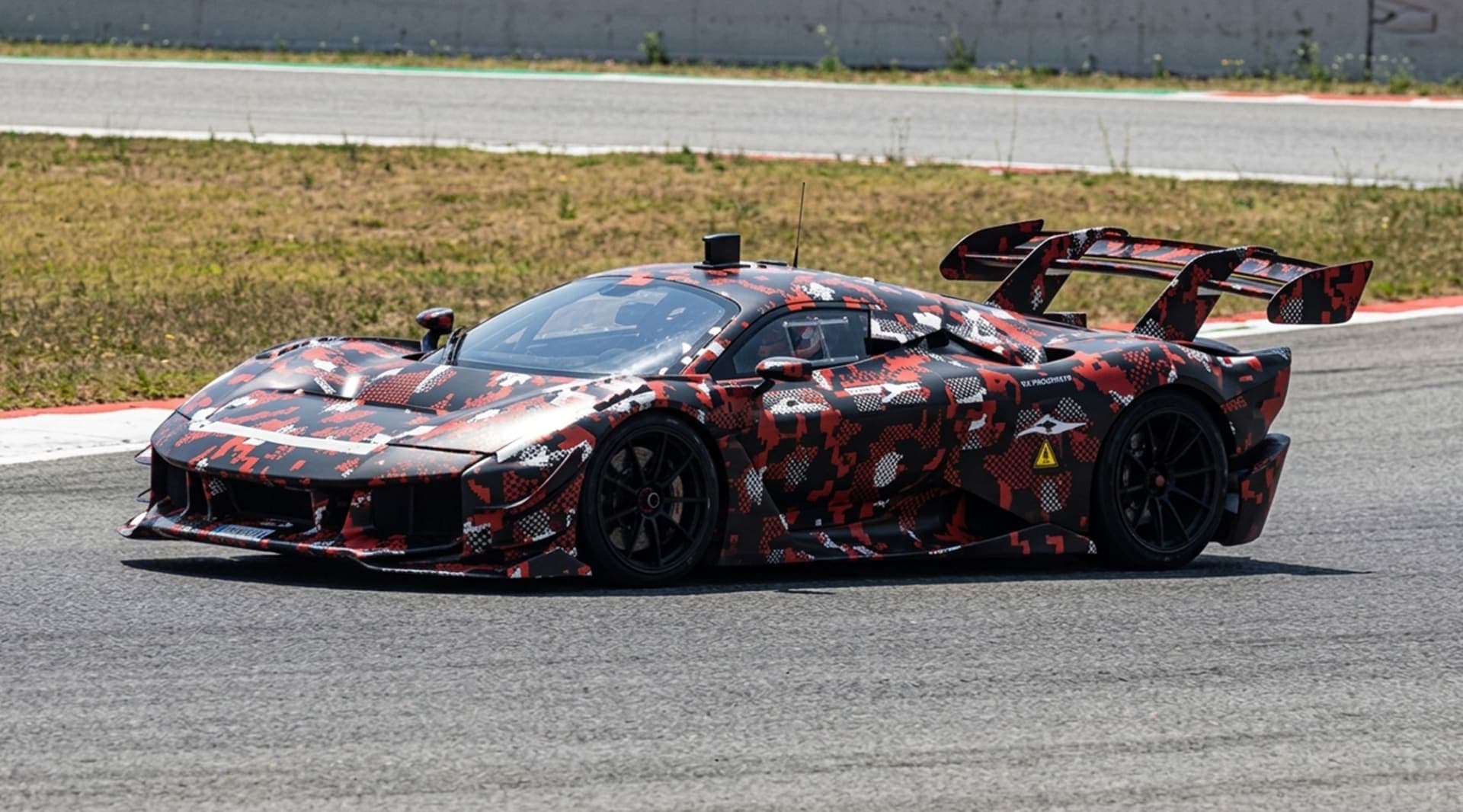 Ferrari is testing an even more hardcore F80, and it leaked through a confused Reddit post