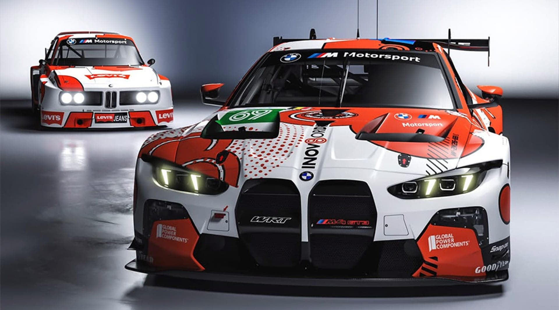 Team WRT's BMW is wearing Levi's to Texas, and it is a perfect fit
