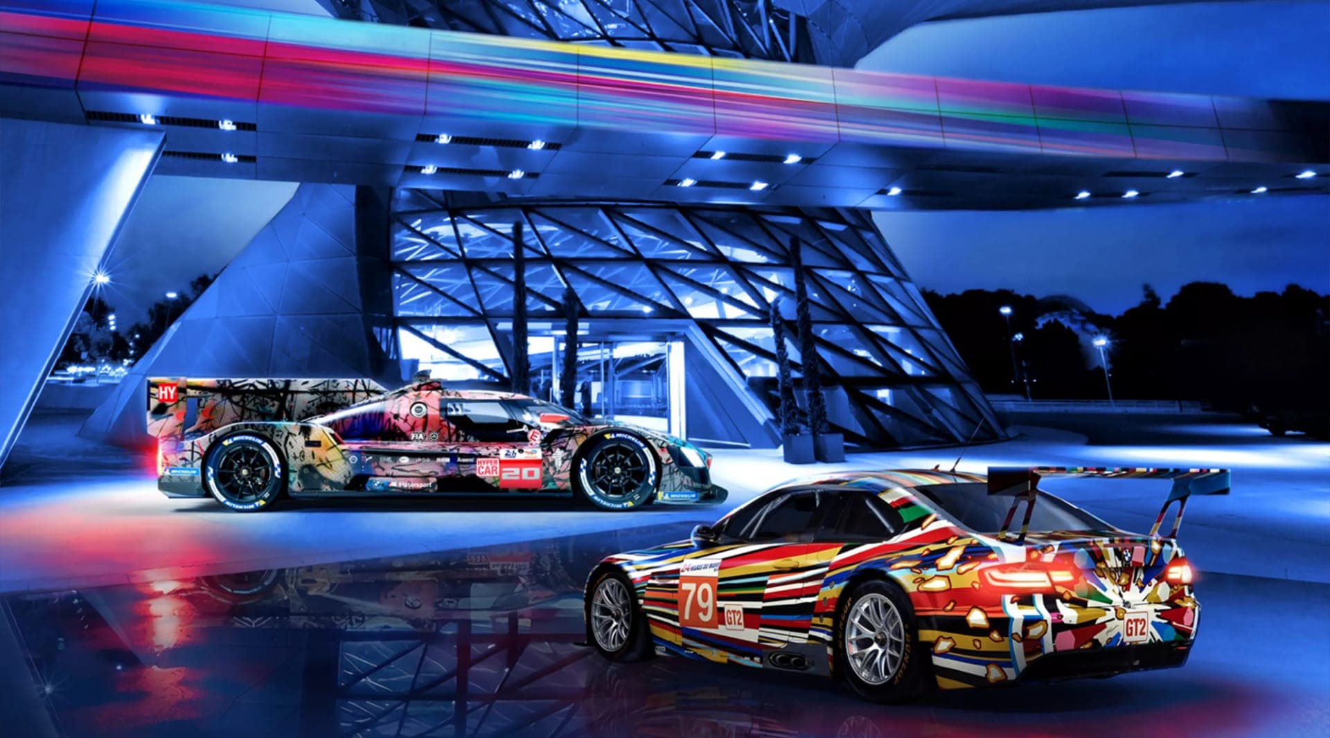 BMW's Art Car tour ended in Munich, and five now live on your windscreen