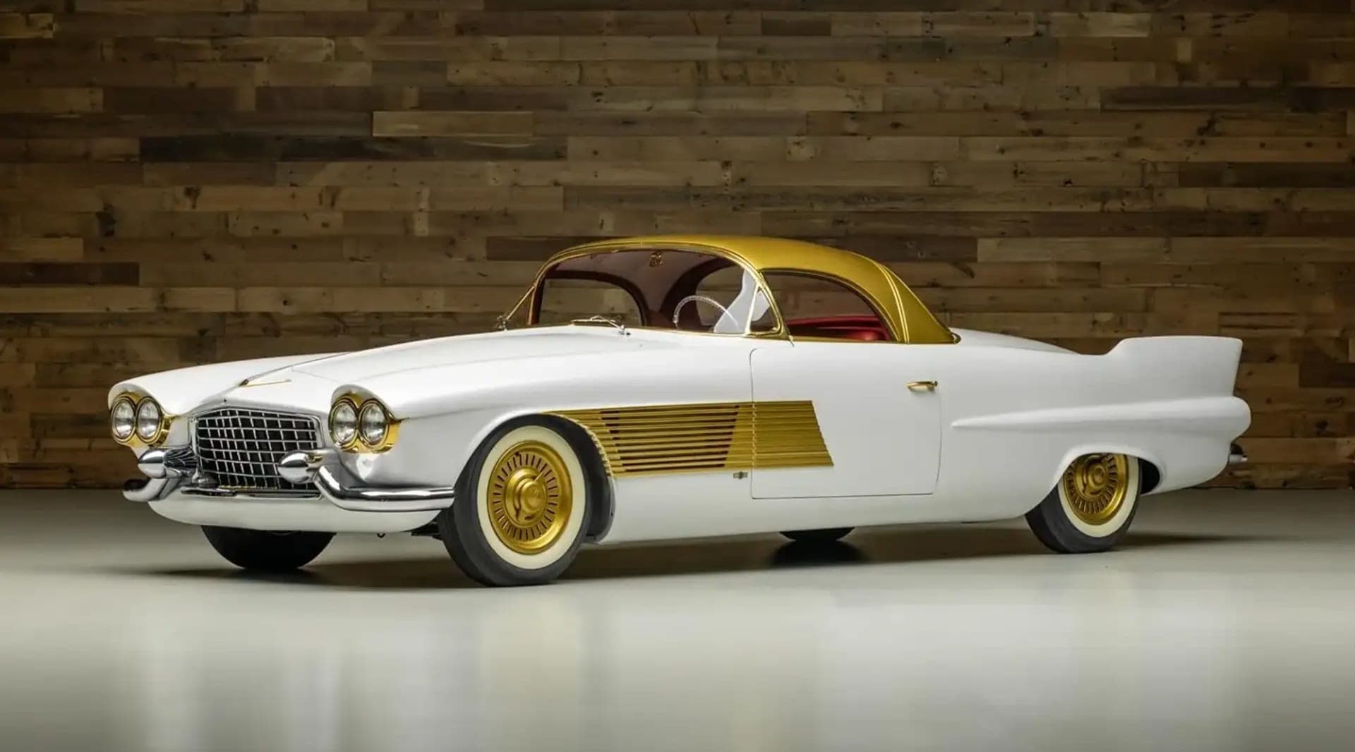 BMW 507 designer's gold Cadillac Elegante sets a $1.4 million record