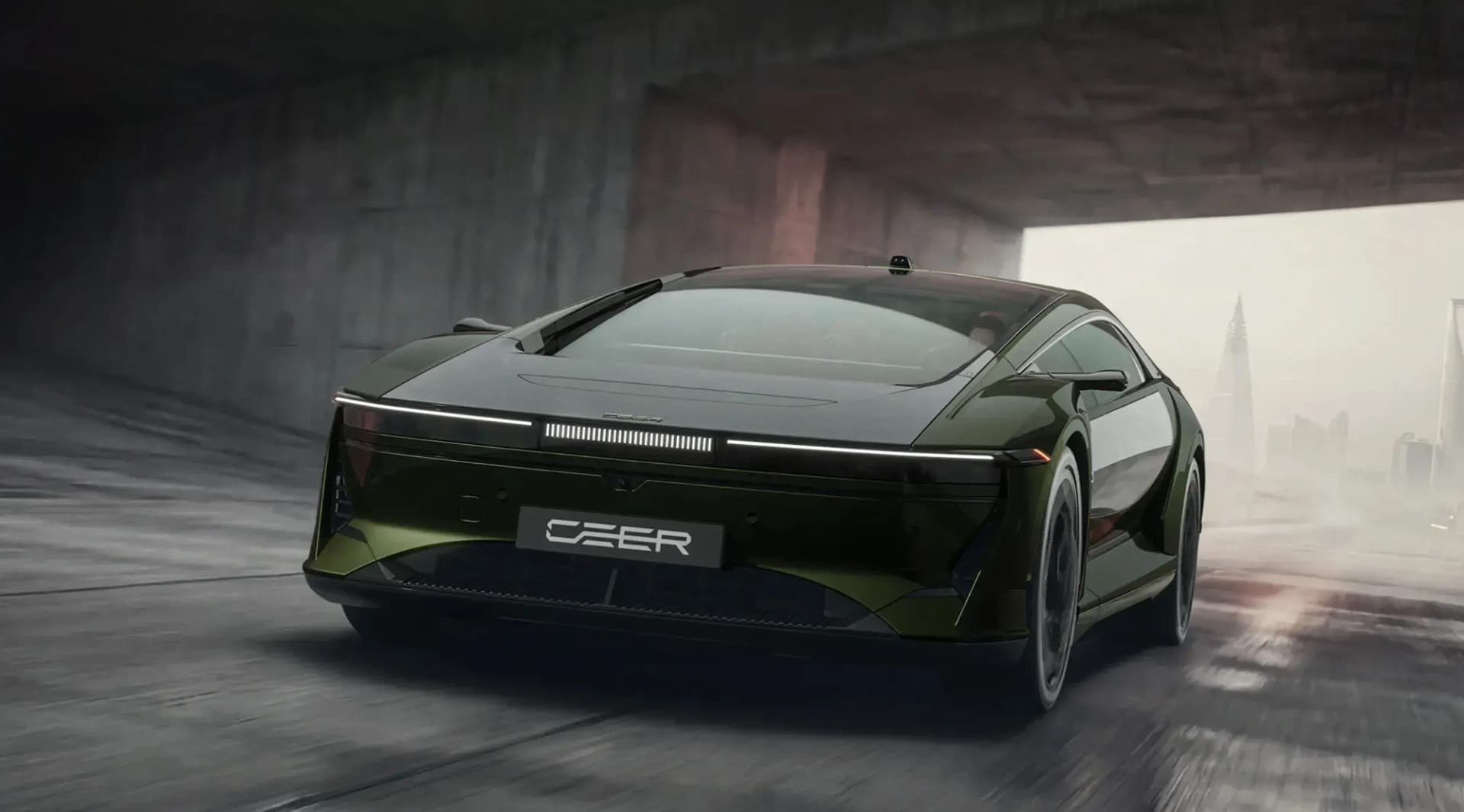 Ceer's 1,100 hp Exobot is Saudi Arabia's first car, two years late