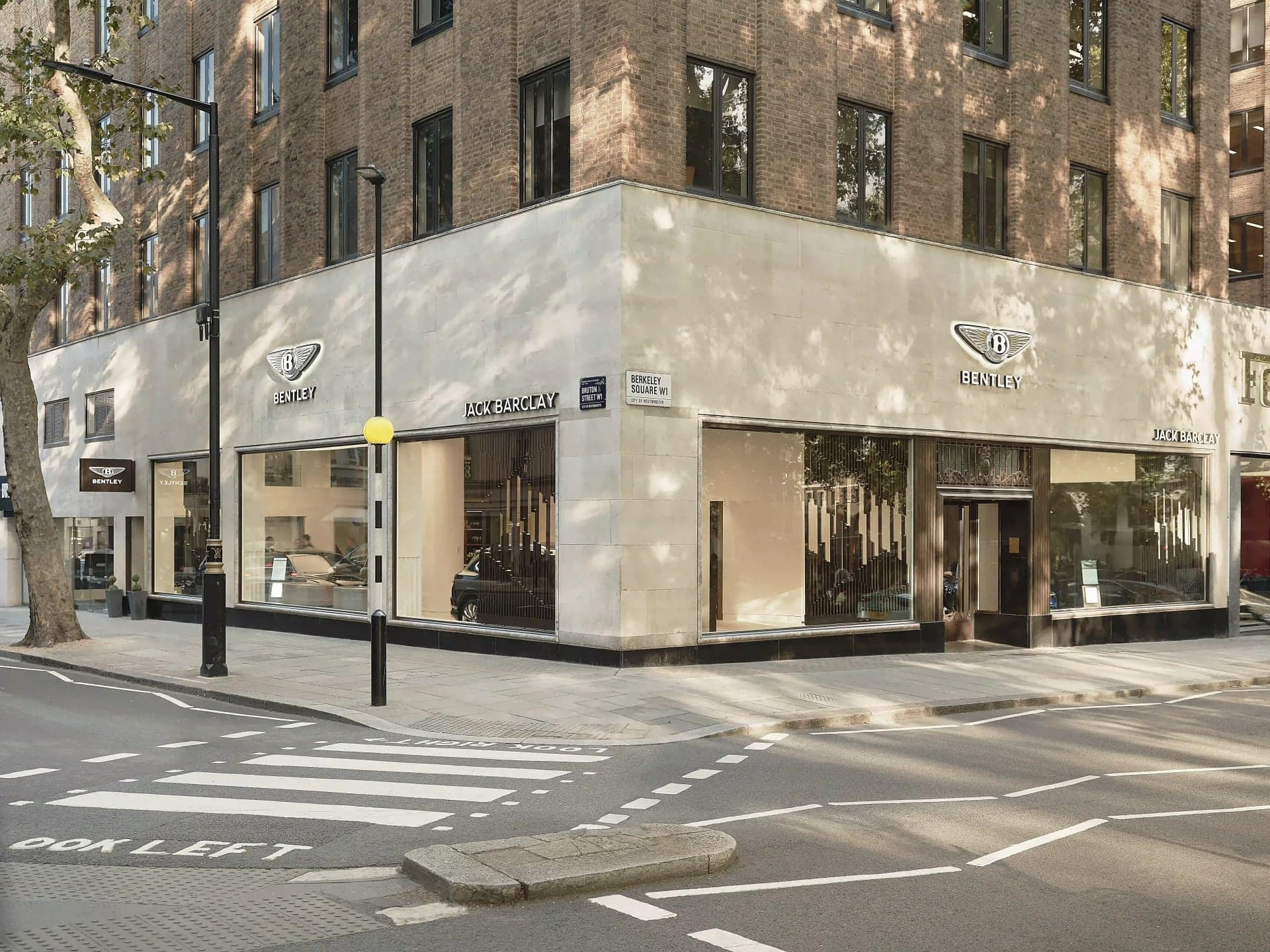 Bentley's new showrooms sell the commission, not the car on the floor