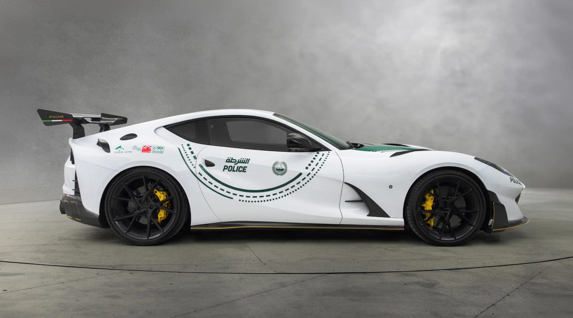 Mansory's Ferrari 812 Superfast is Dubai Police's fifth tuner car
