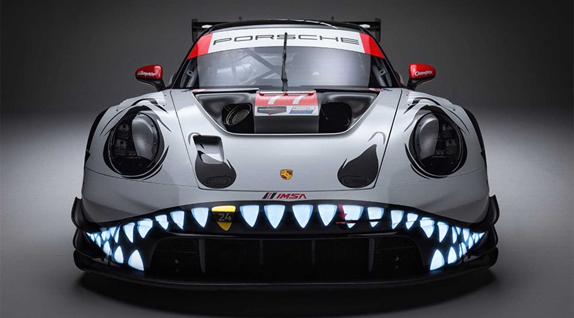 Skeleton Rexy glows in the dark as AO Racing lights up Petit Le Mans