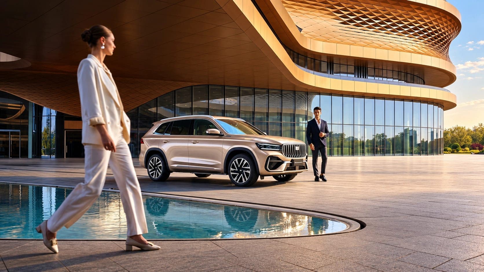 Geely's Monjaro reaches Paris already sold as a Renault and a Volga
