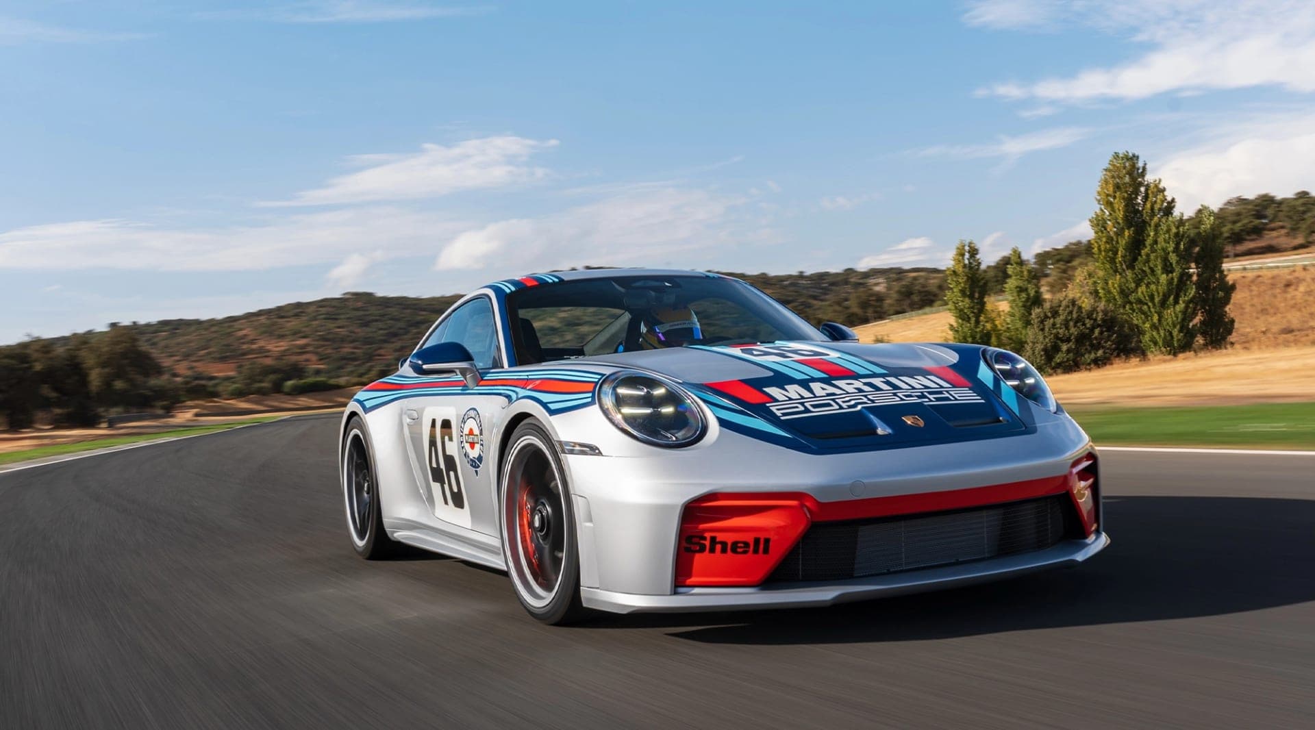 Porsche 911 GT3 Touring Ducktail gets a one-off Martini Racing livery